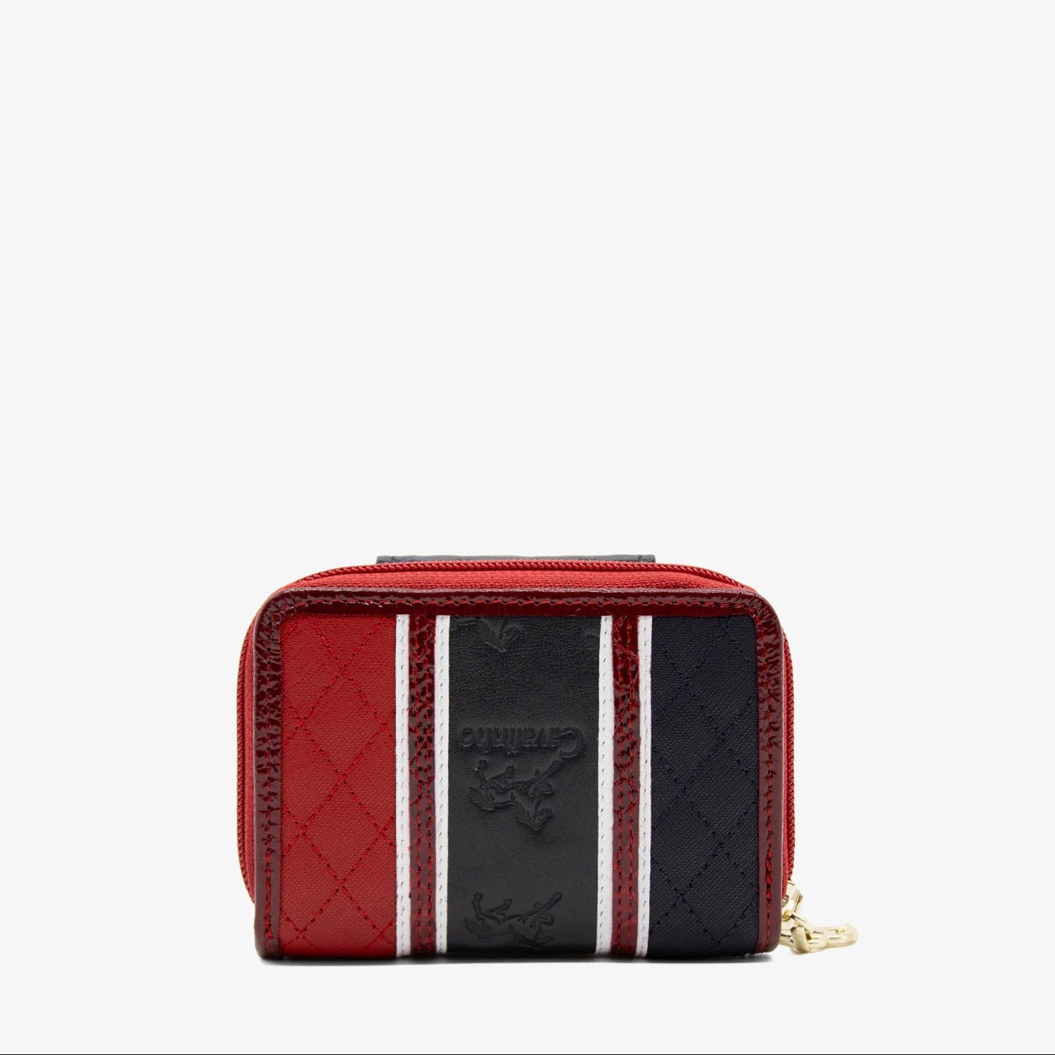 Cavalinho Prestige Small Wallet for Women SKU 28450218.22 #color_Navy / White / Red