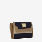 Cavalinho Charming Wallet for Women SKU 28470221.22 #color_Navy / Tan / Beige