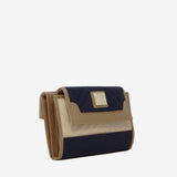 Cavalinho Charming Wallet for Women SKU 28470222.22 #color_Navy / Tan / Beige