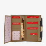 Cavalinho Charming Wallet for Women SKU 28470222.22 #color_Navy / Tan / Beige