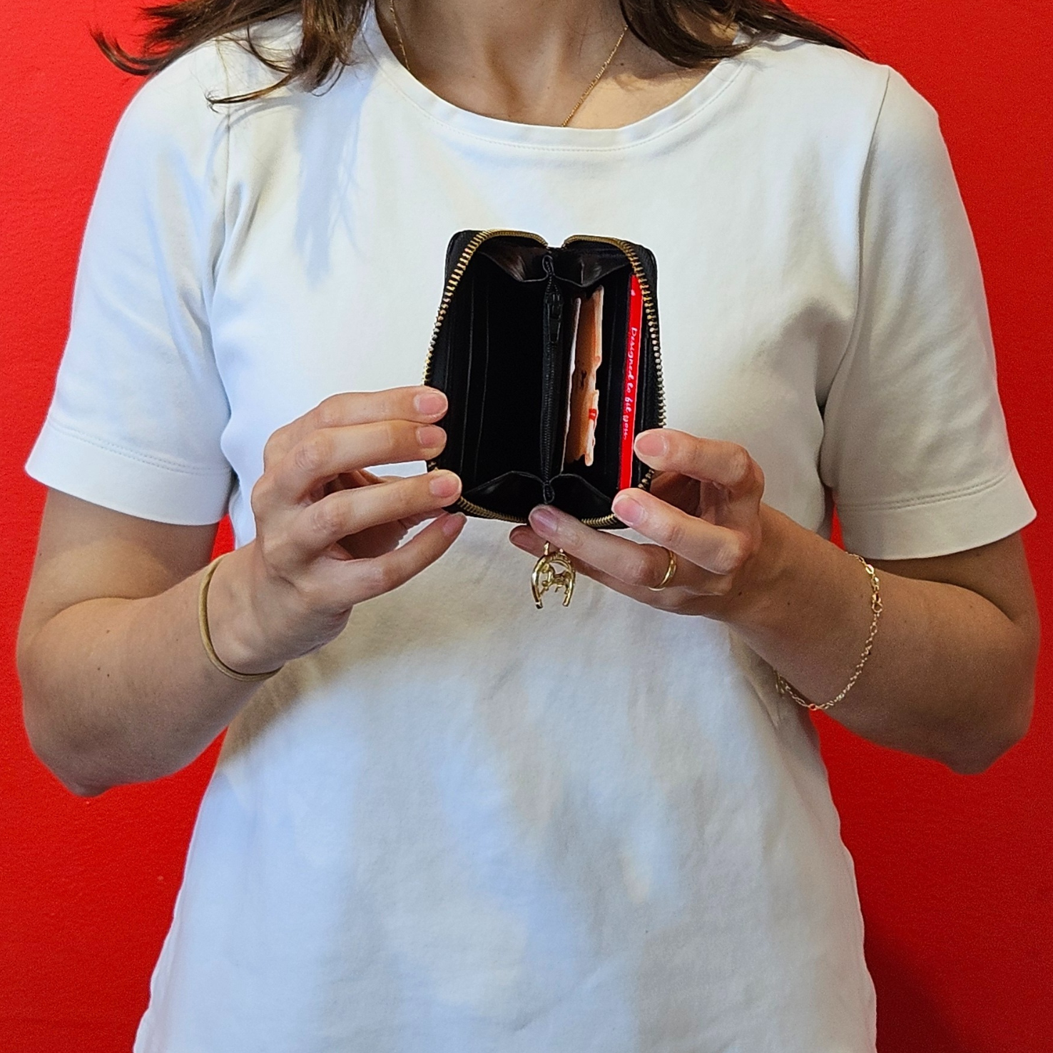 Cavalinho Charming Cardholder Wallet for Women SKU 28470275.03 #color_Navy, Navy / Tan / Beige, black