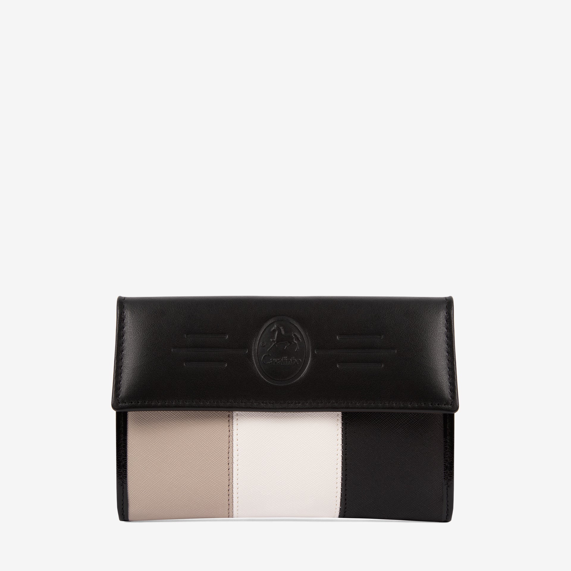 Cavalinho Allegro Trifold Wallet for Women SKU 28480202.21 #color_beige / white / black