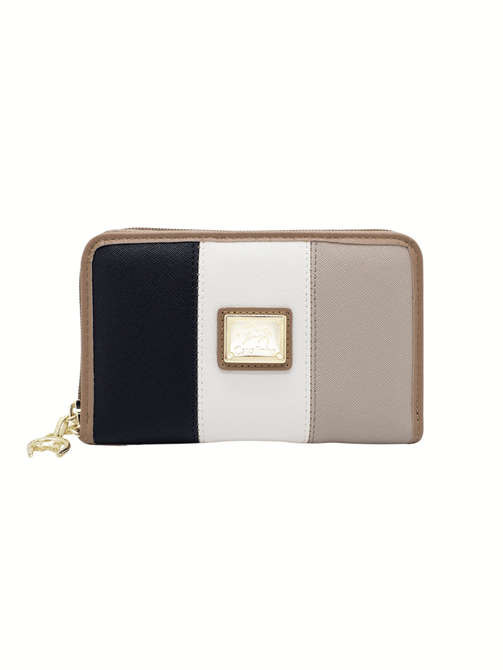 Cavalinho Allegro Small Wristlet Wallet SKU 28480220.22 #color_beige / white / navy