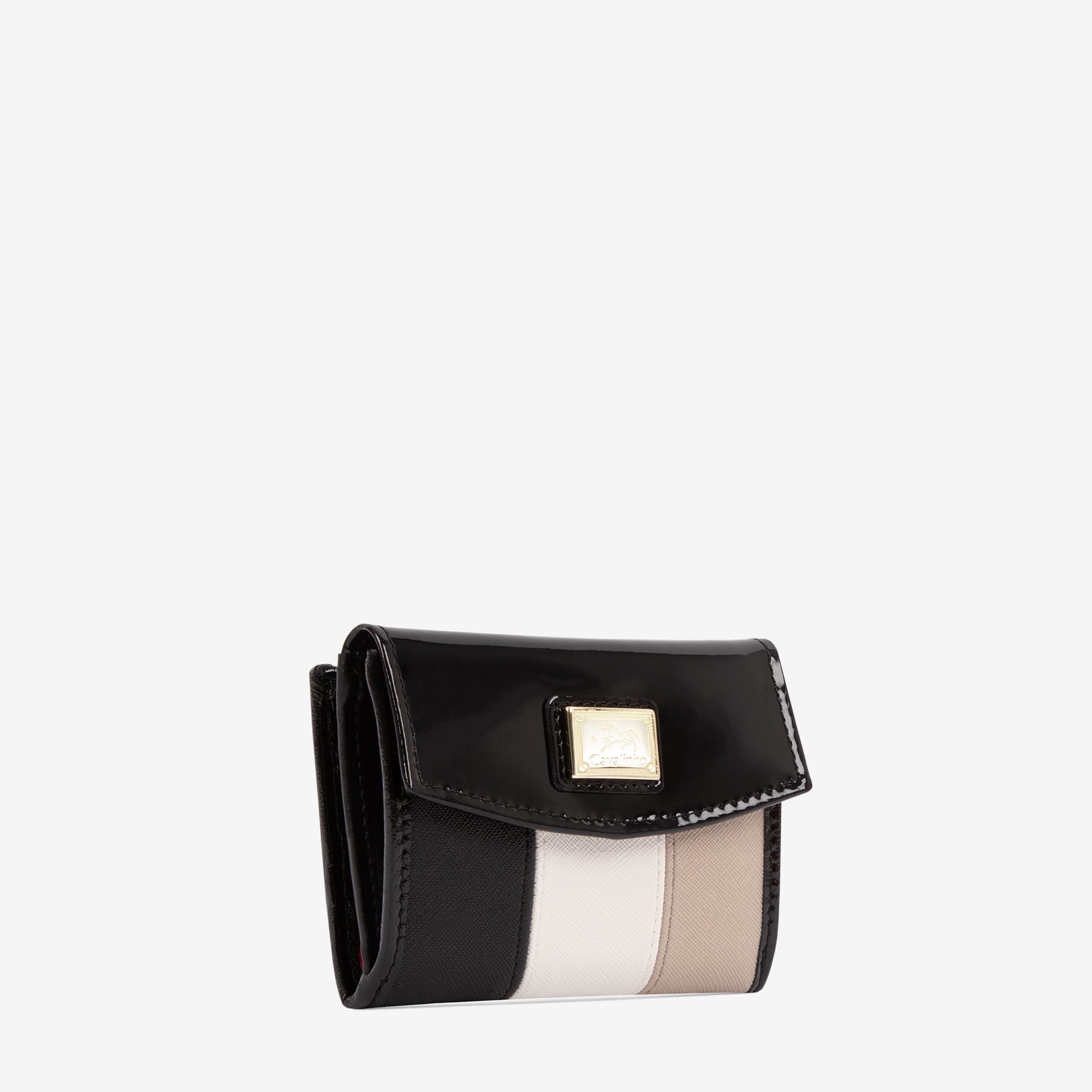 Cavalinho Allegro Mini Wallet for Women SKU 28480530.21 #color_Beige / White / Black 