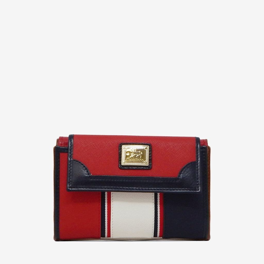 Cavalinho Nautical Wallet for Women SKU 28590202.23 #color_Navy / White / Red