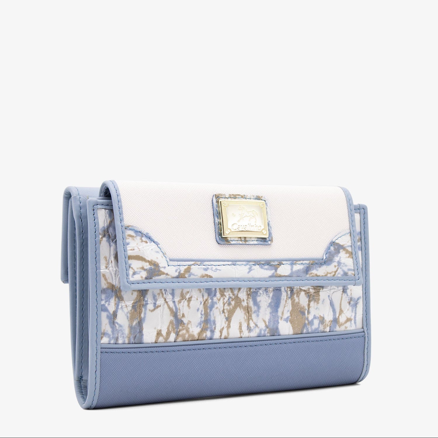Cavalinho Acqua Bella Wallet for Women White Blue SKU 28600205.10 #color_Blue / White