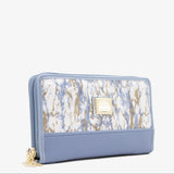 Cavalinho Acqua Bella Wristlet Wallet for Women White Blue SKU 28600213.10 #color_Blue / White