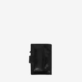 Cavalinho Gentleman Black Trifold Pop Up Slim Leather Card Holder Wallet SKU 28610234.01 #color_black