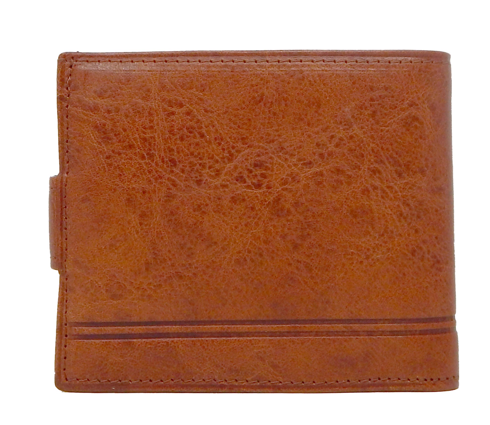 Cavalinho Men's Trifold Leather Wallet - SaddleBrown - 28610503.13.99_3