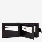 Cavalinho Men's Navy Trifold Leather Wallet SKU 28610503.45 #color_navy / red