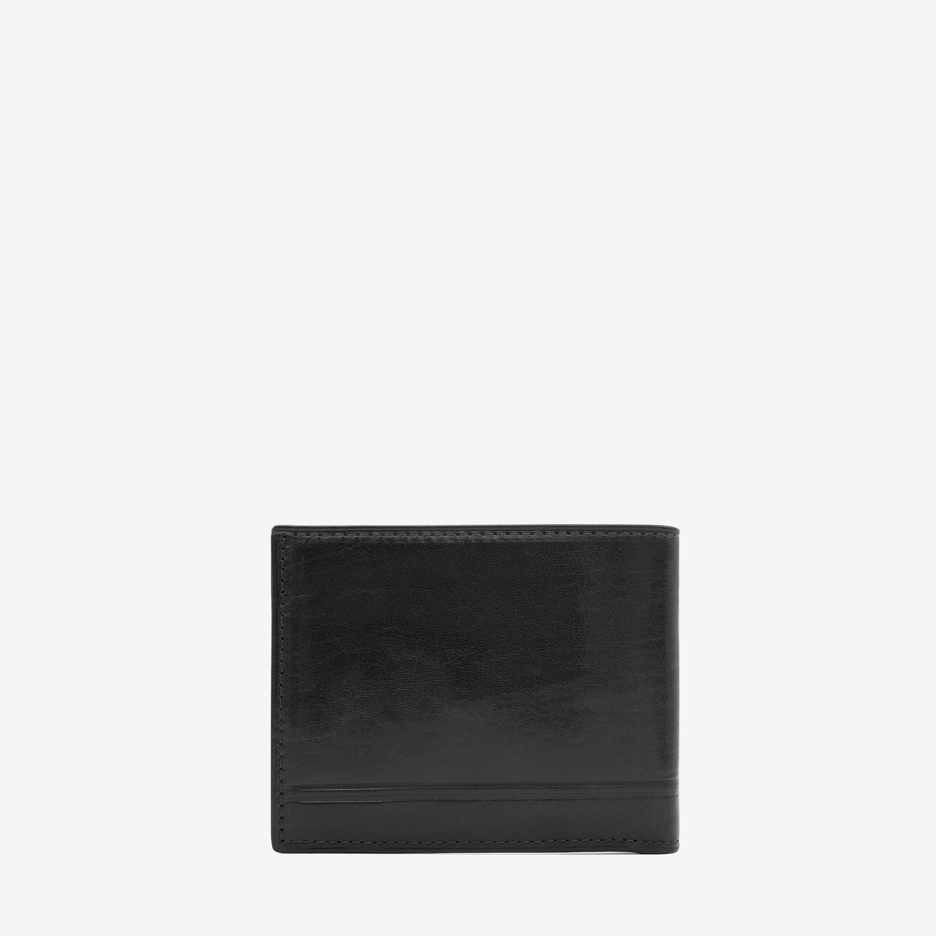 Cavalinho Men's Trifold Black Leather Wallet SKU 28610505.01 #color_Black