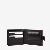 Cavalinho Men's Bifold Navy Leather Wallet SKU 28610516.45 #color_navy / red