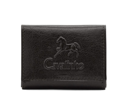 Cavalinho Leather Card Holder Wallet - Black - 28610519.01_1