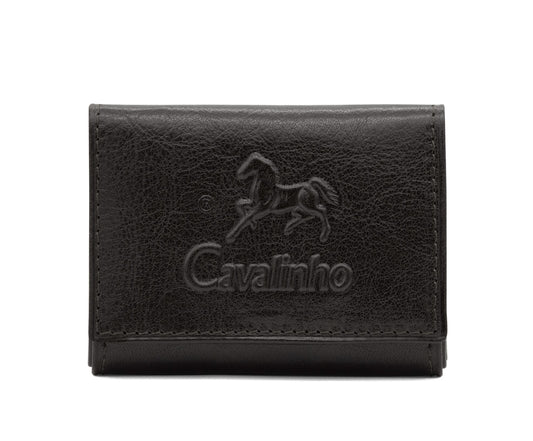 Cavalinho Leather Card Holder - Black - 28610519.01_1