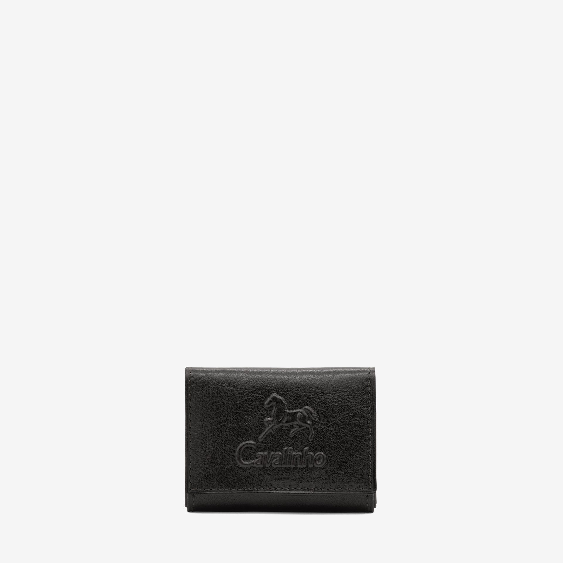 Cavalinho Gentleman Black Leather Card Holder Wallet SKU 28610519.01 #color_black
