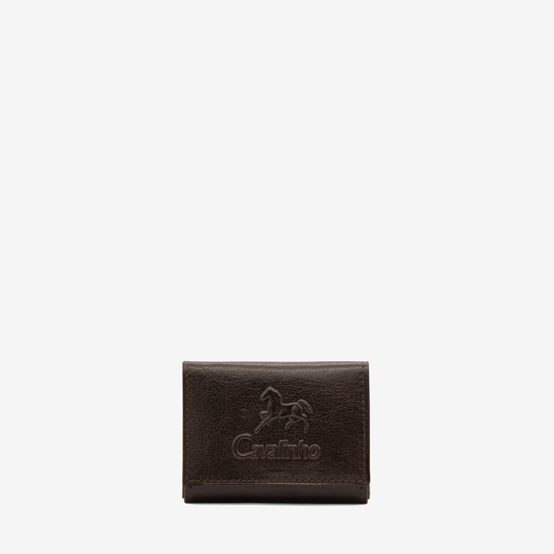 Cavalinho Gentleman Brown Leather Card Holder Wallet SKU 28610519.02 #color_brown