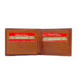 #color_ SaddleBrown | Cavalinho Men's Trifold Leather Wallet - SaddleBrown - 28610523.13.99_4