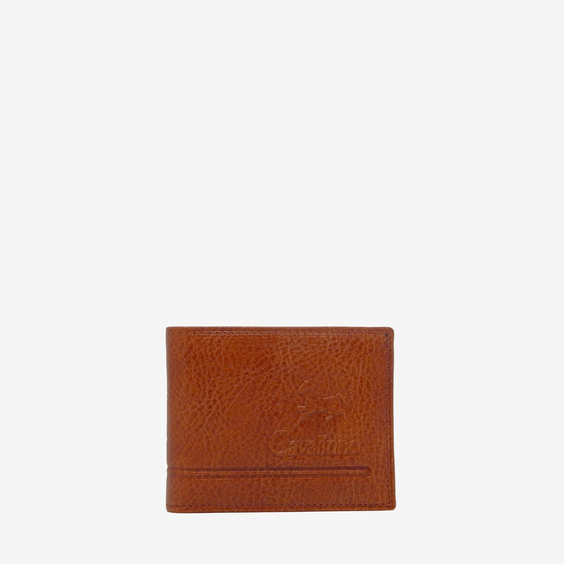 Cavalinho Men's Leather Trifold Leather Wallet SKU 28610529.13 #color_Saddlebrown