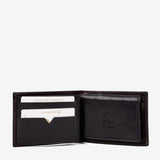 Cavalinho Men's Navy Trifold Leather Wallet SKU 28610529.45 #color_Navy / Red