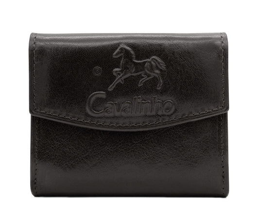 Cavalinho Mini Leather Wallet - Black - 28610530.01_1