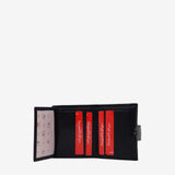 Cavalinho Black Mini Leather Wallet for Men SKU 28610530.01 #color_black, brown