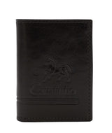 #color_ Black | Cavalinho Men's Bifold Slim Leather Wallet - Black - 28610533.01_1