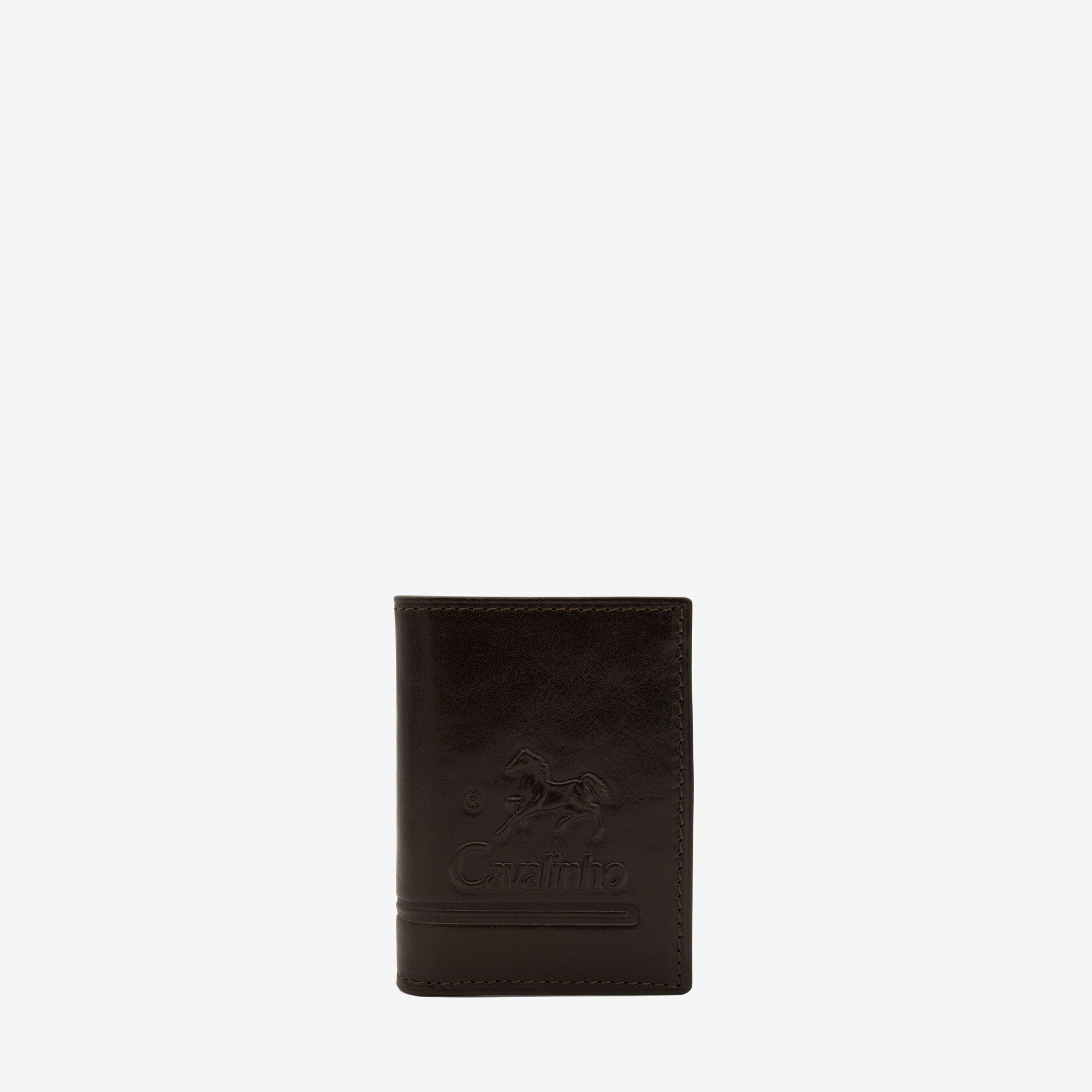 Cavalinho Men's Bifold Slim Leather Wallet SKU 28610533.02 #color_Brown
