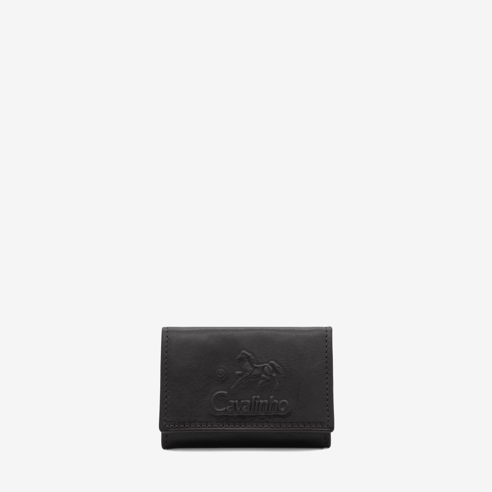 Cavalinho Men's Compact Leather Wallet SKU 28610539.01 #color_black