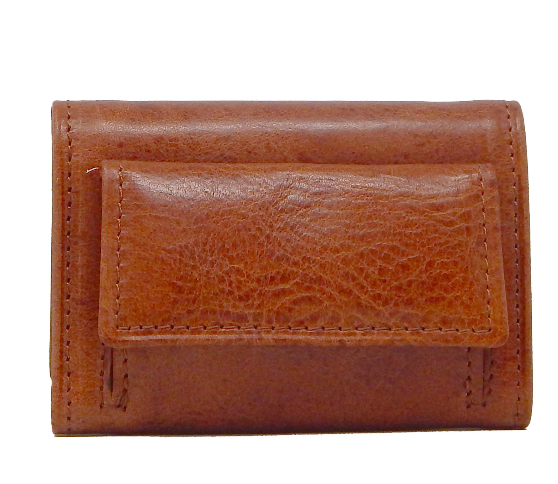 Cavalinho Men's Compact Leather Wallet - SaddleBrown - 28610539.13.99_3