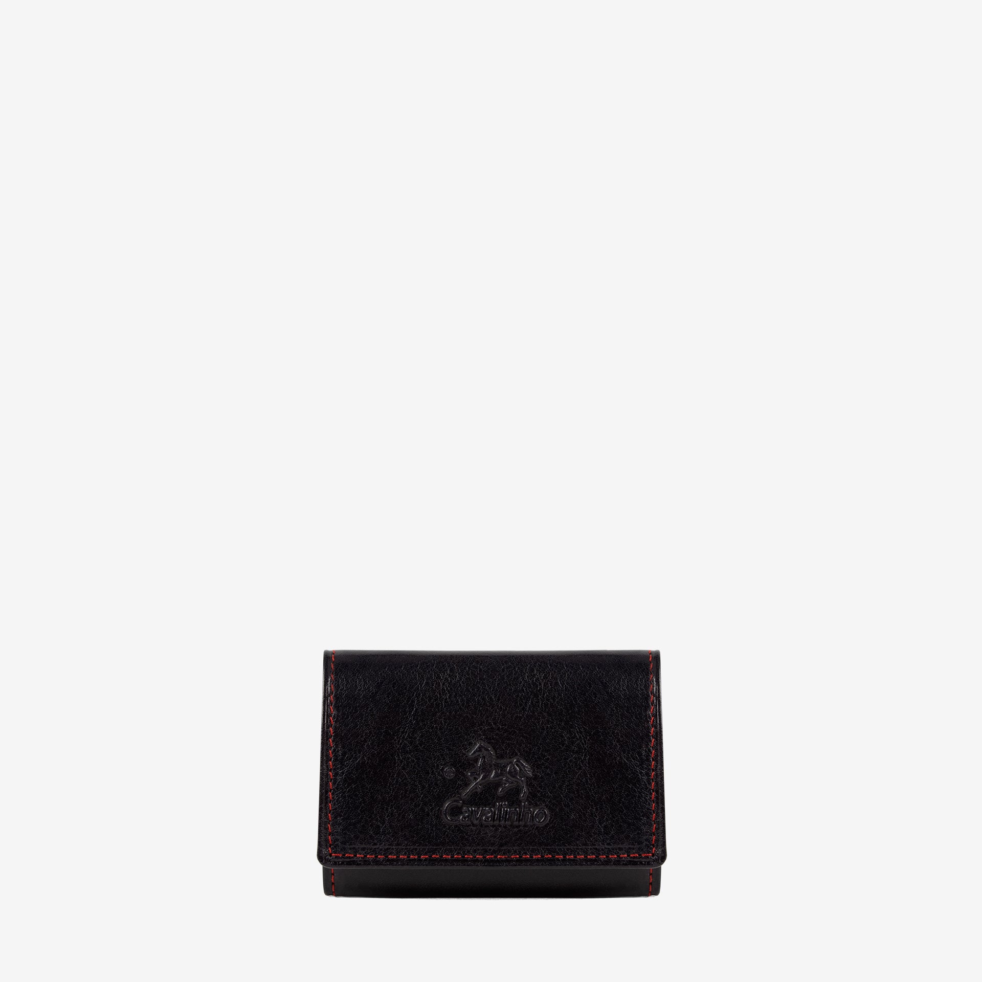 Cavalinho Men's Compact Navy Leather Wallet SKU 28610539.45 #color_navy / red