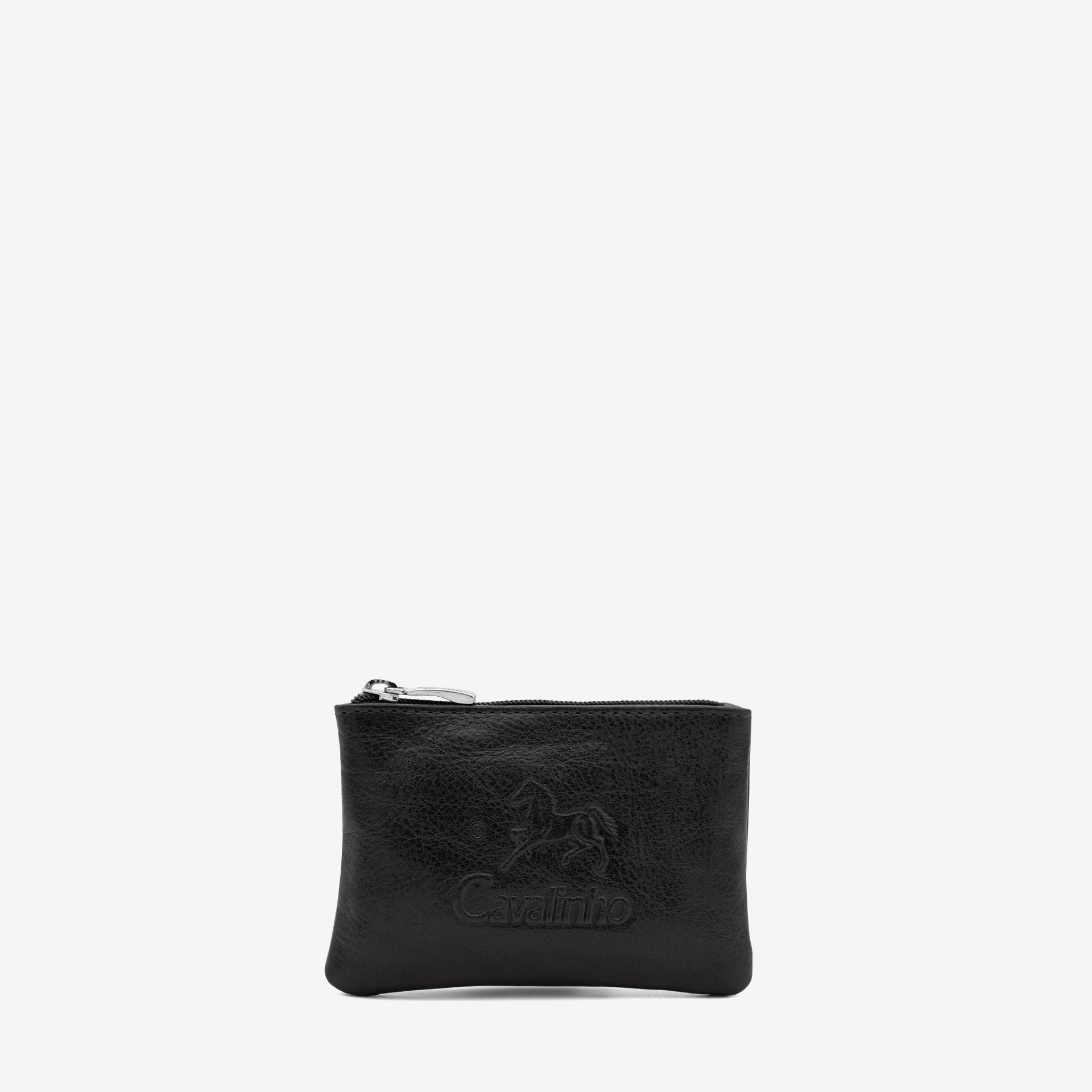 Cavalinho Leather Change Purse SKU 28610547.01 #color_Black