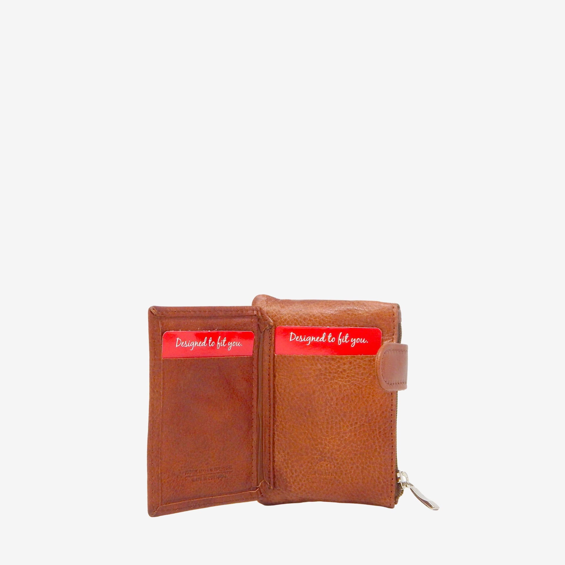 Cavalinho Leather Change Purse SKU 28610547.13 #color_SaddlebBrown