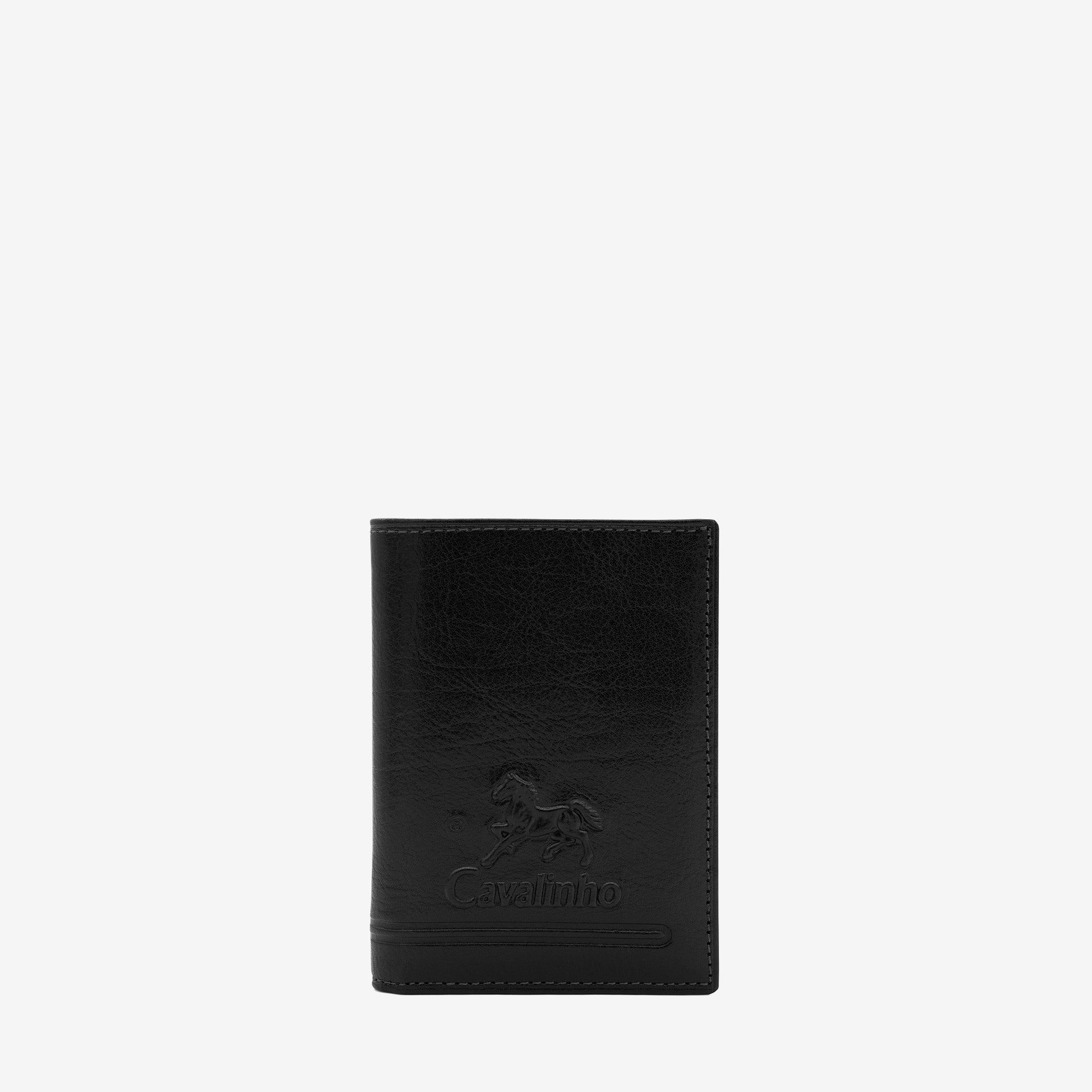 Cavalinho Men's Bifold Leather Wallet Black SKU 28610552.01 #color_black