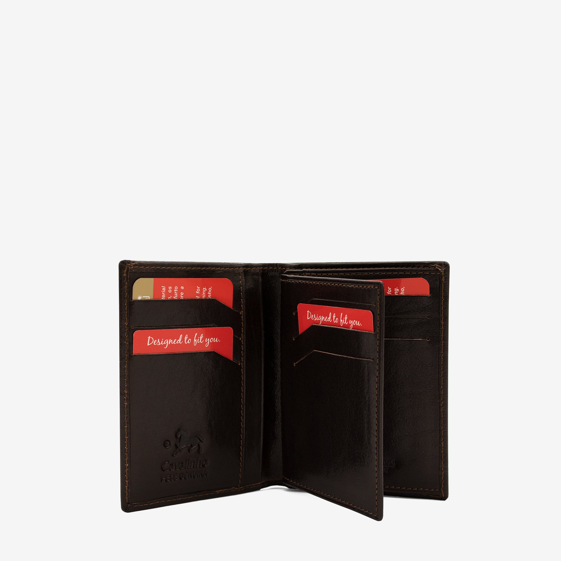 Cavalinho Men's Bifold Brown Leather Wallet SKU 28610552.02 #color_brown