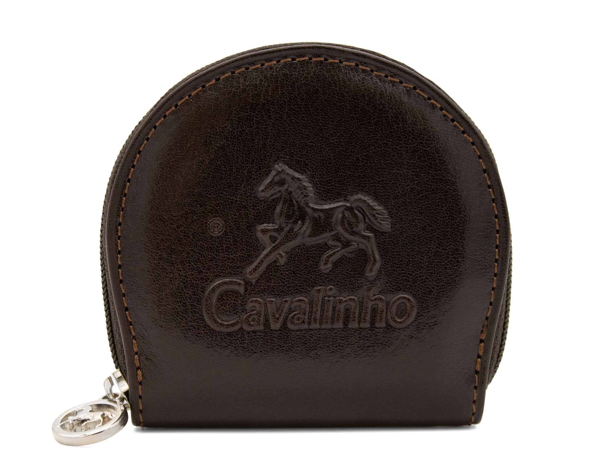 Cavalinho Men's Leather Change Purse - Brown - 28610553.02_1
