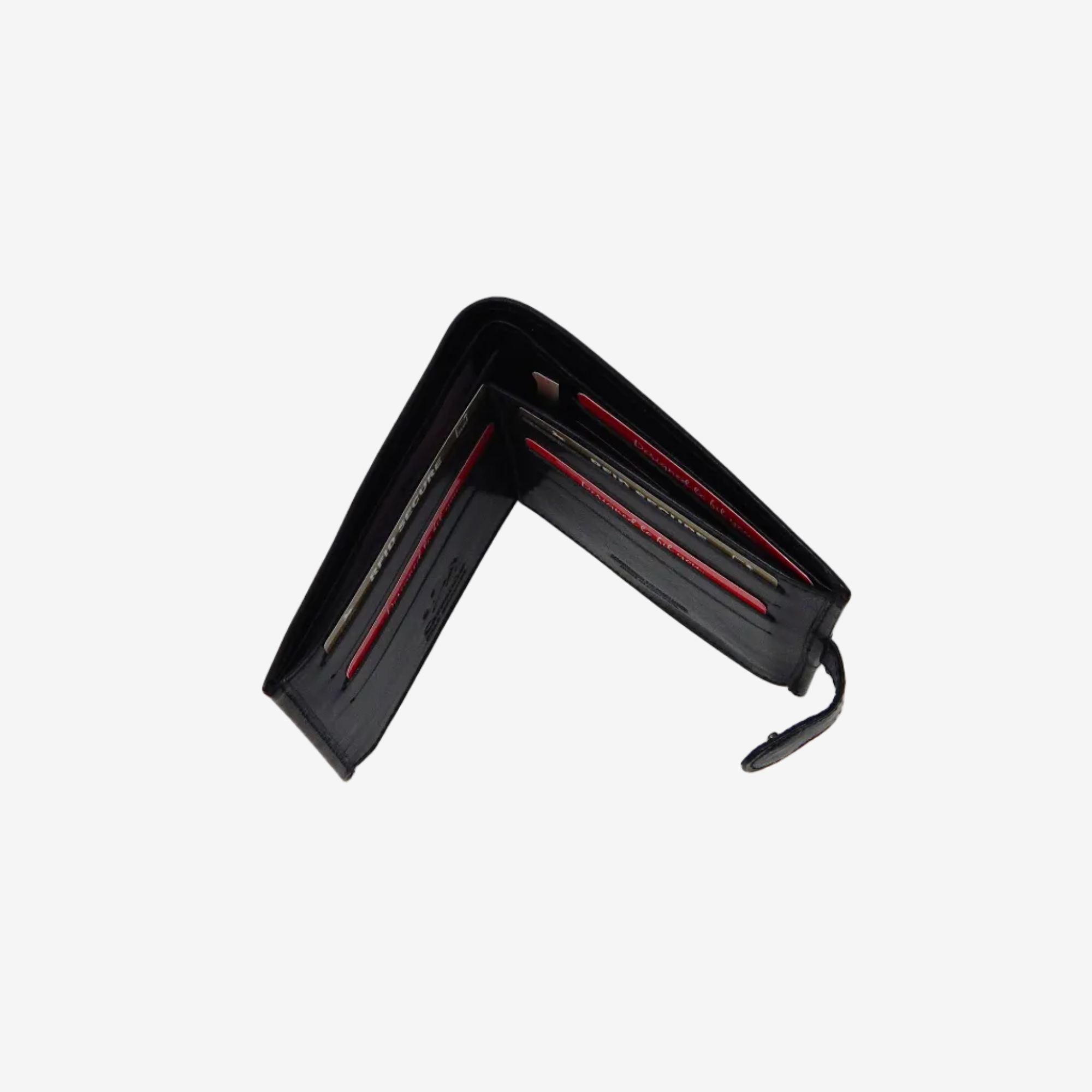 Cavalinho Leather Trifold Wallet for Men SKU 28610564.01 #color_black