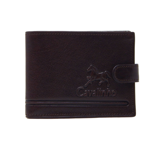 Cavalinho Leather Trifold Wallet - Brown - 28610564.02_1