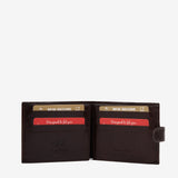 Cavalinho Brown Leather Trifold Men's Wallet SKU 28610564.02 #color_brown