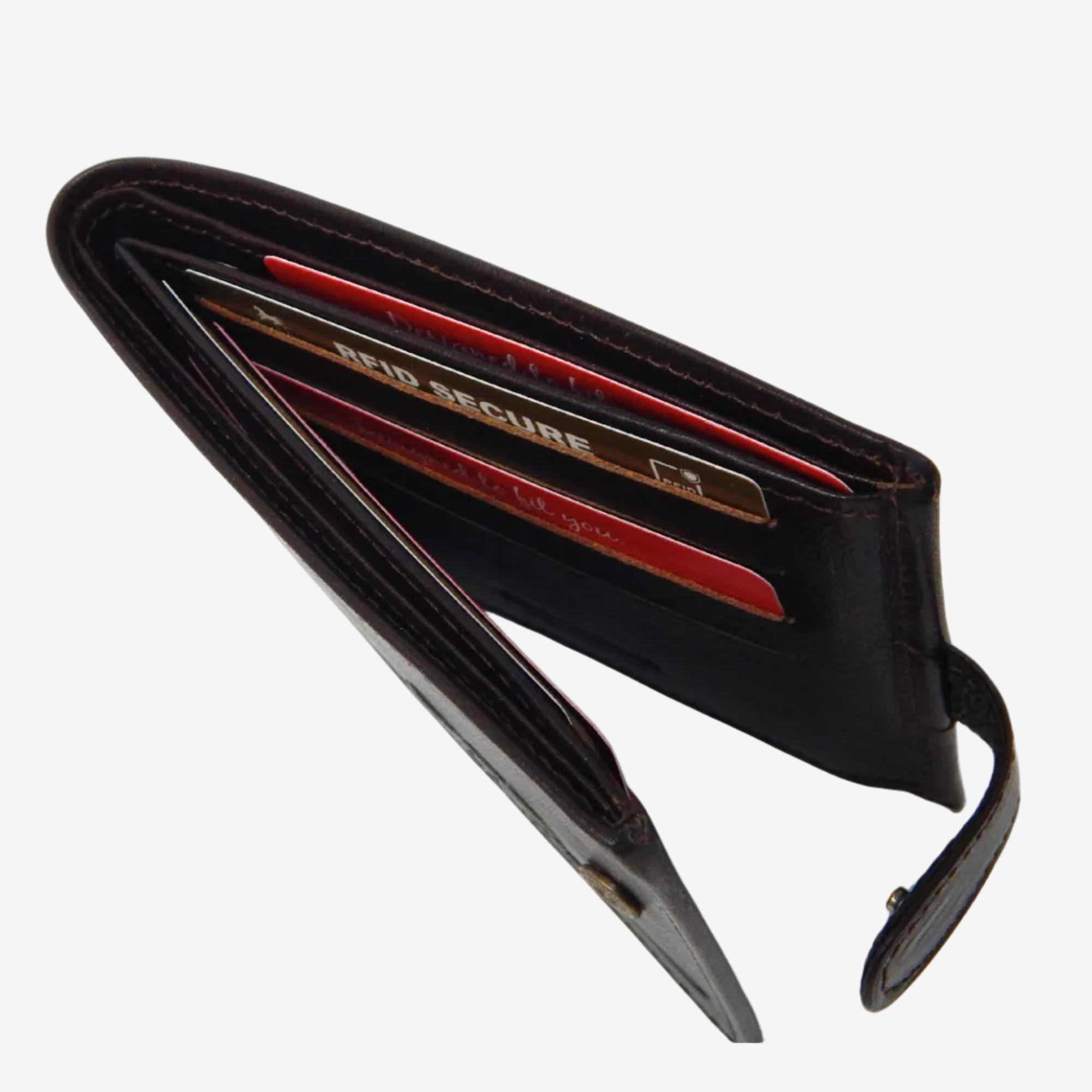 Cavalinho Leather Trifold Wallet for Men SKU 28610564.02 #color_brown