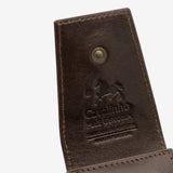 Cavalinho Brown Leather Pen Holder Case SKU 28610570.02 #color_Brown