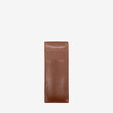 Cavalinho Brown Leather Pen Holder Case SKU 28610570.13 #color_SaddleBrown