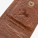 Cavalinho Brown Leather Pen Holder Case SKU 28610570.13 #color_SaddleBrown