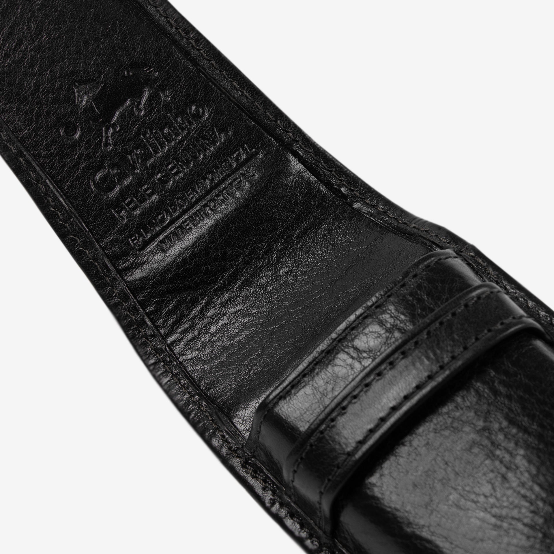 Cavalinho Gentleman Black Leather Pen Holder Case SKU 28610577.01 #color_black