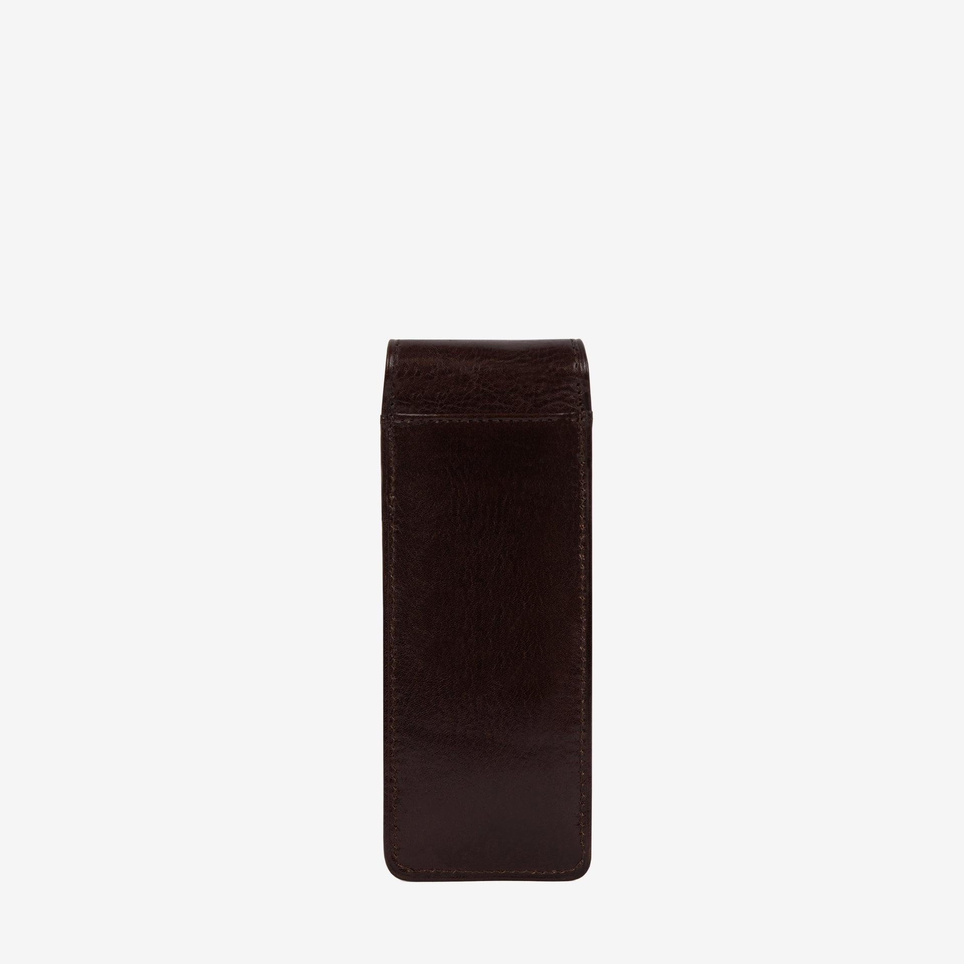 Cavalinho Gentleman Brown Leather Pen Holder Case SKU 28610577.02 #color_brown