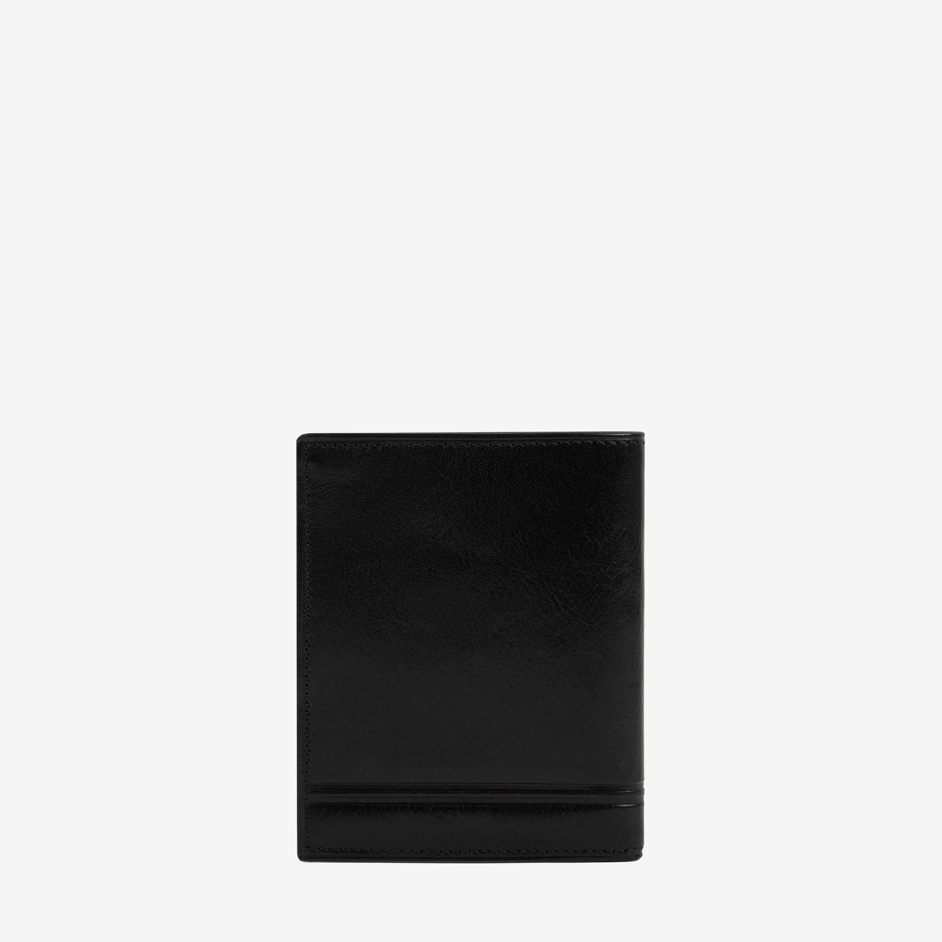 Cavalinho Men's Black Leather Trifold Wallet SKU 28610582.01 #color_black