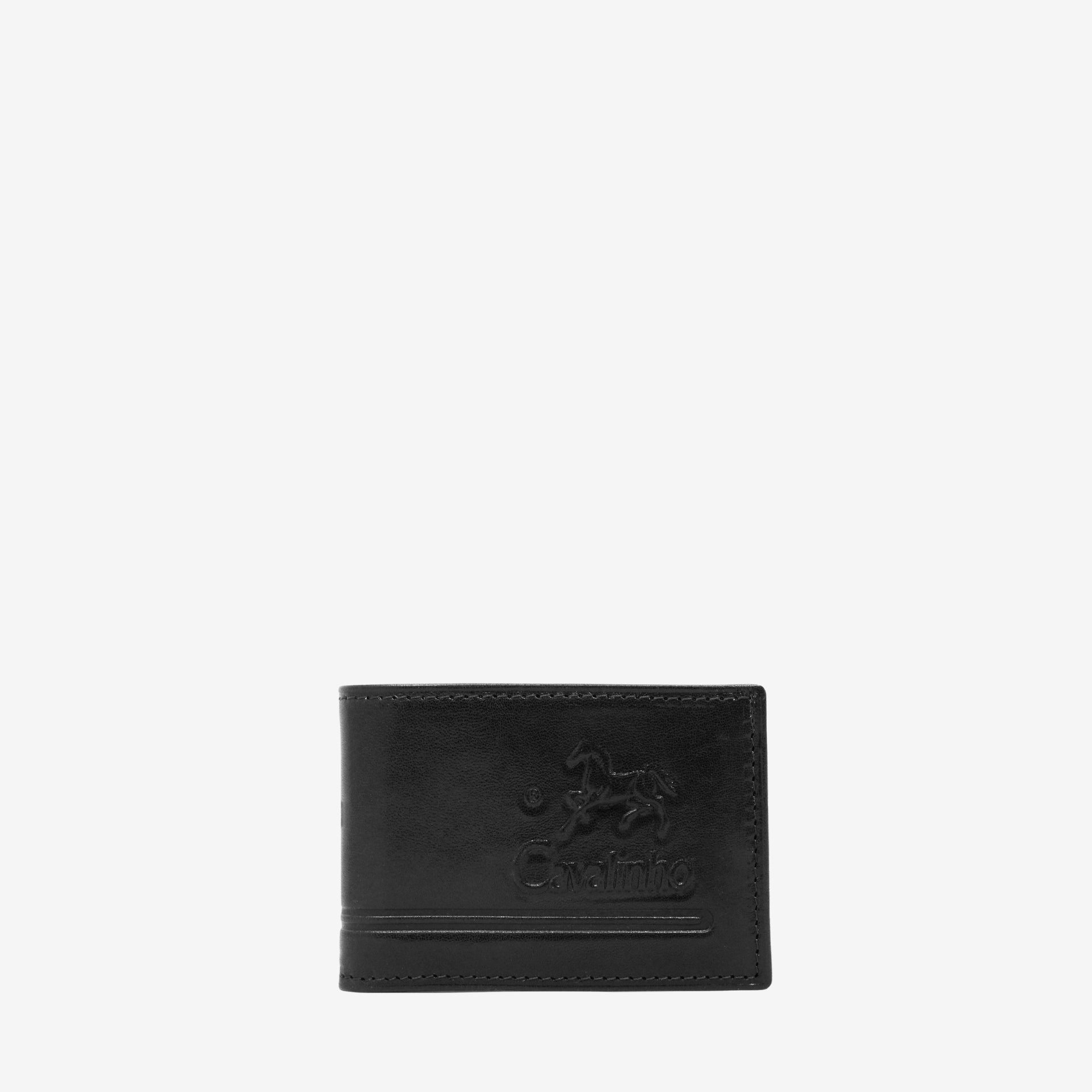 Cavalinho Men's Bifold Black Leather Wallet SKU 28160585.01 #color_Black