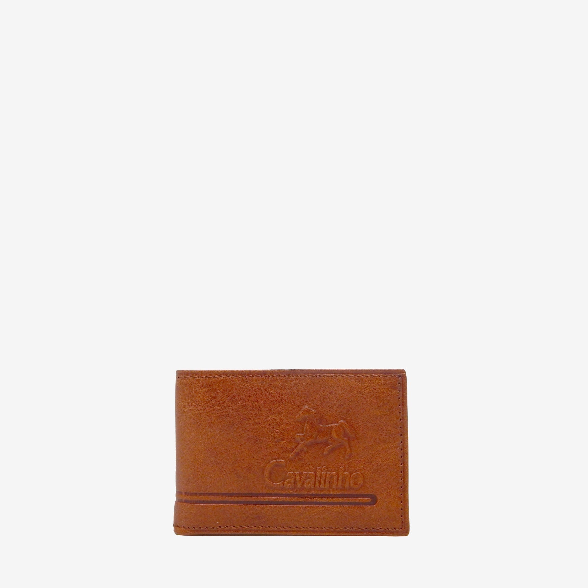 Cavalinho Men's Bifold Brown Leather Wallet SKU 28160585.13 #color_SaddleBrown