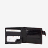 Cavalinho Men's Navy Trifold Leather Wallet SKU 28610586.45 #color_navy / red
