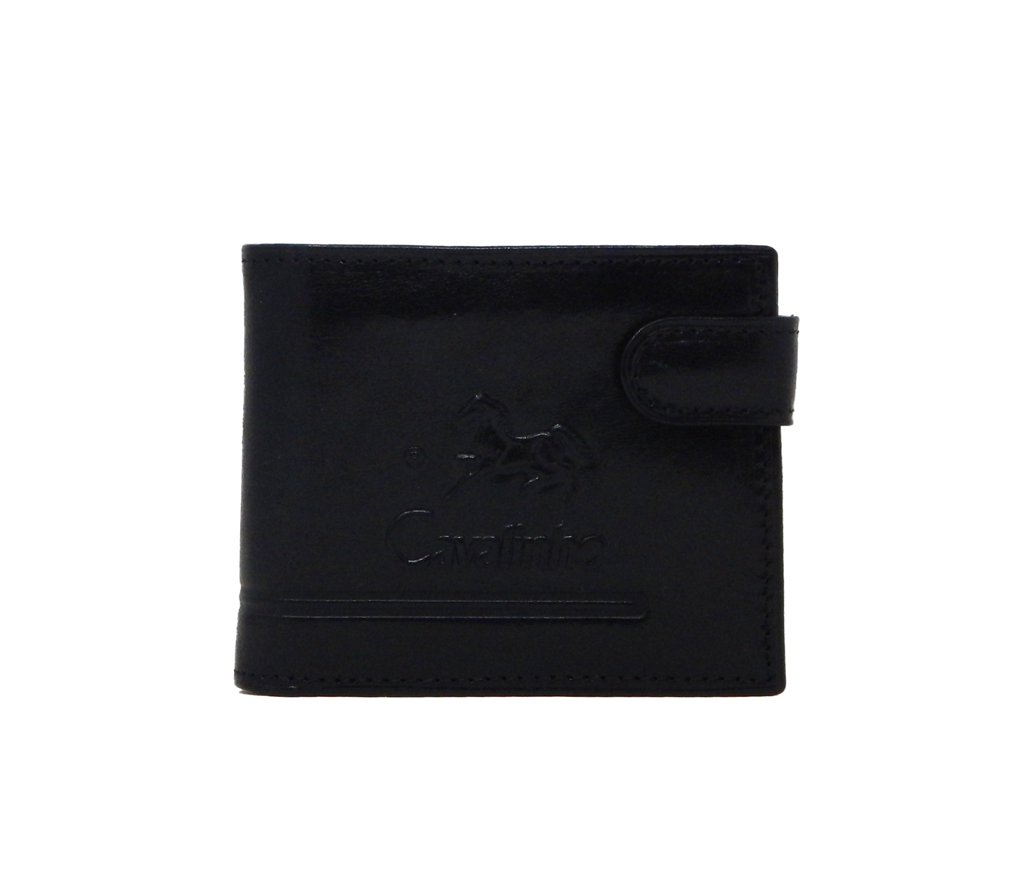 #color_ Black | Cavalinho Men's Bifold Leather Wallet - Black - 28610588.01_1