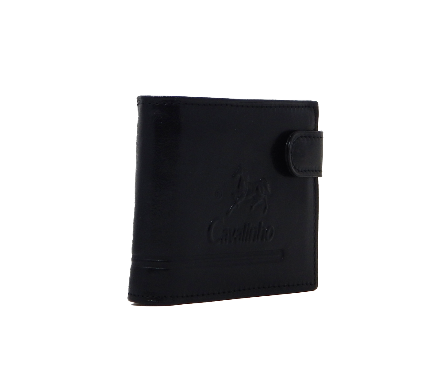 #color_ Black | Cavalinho Men's Bifold Leather Wallet - Black - 28610588.01_2
